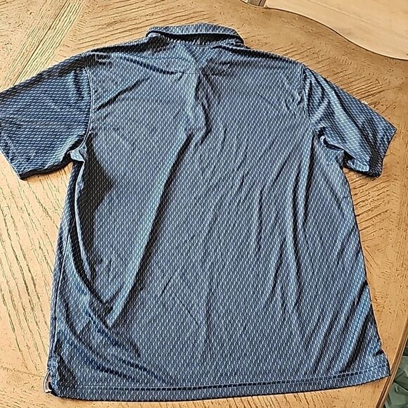 Walter Hagen Navy collared shirt XL - Picture 5 of 6